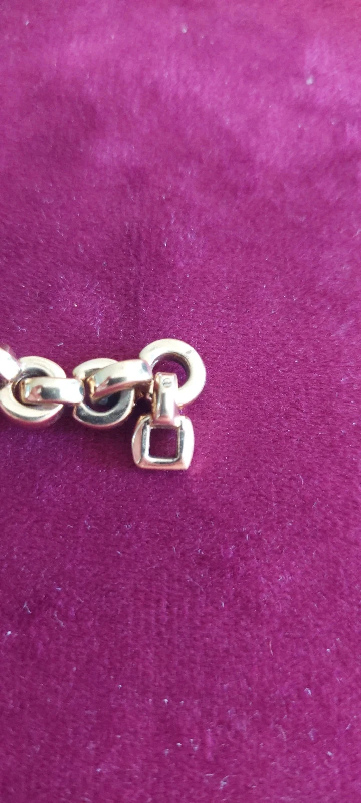 Bracelet vintage maille Jaseron – Signé Sté PYC – photo 5